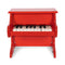 Red Wooden Glossy Toy Piano